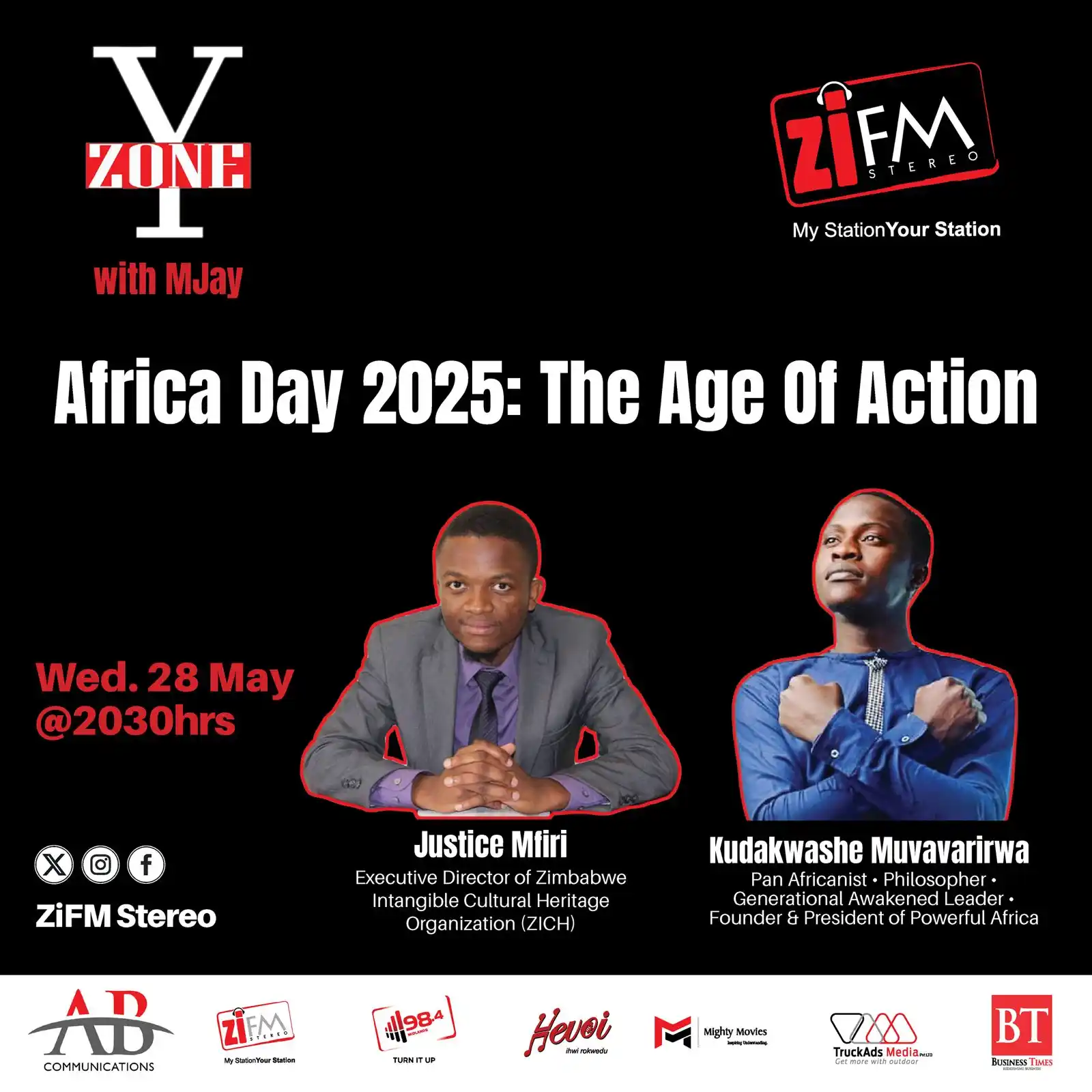Image from ZICH Media: ZICH LIVE ON Zi FM: Tonight, Zimbabwe Intangible Cultural Heritage Or...