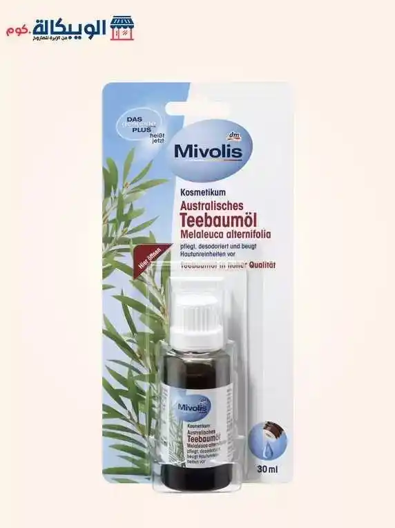 Image from Elwebkala.com: *زيت شجرة الشاي الأسترالي | Tea tree Oil Melaleuca alternifolia* ⚪*هذ...