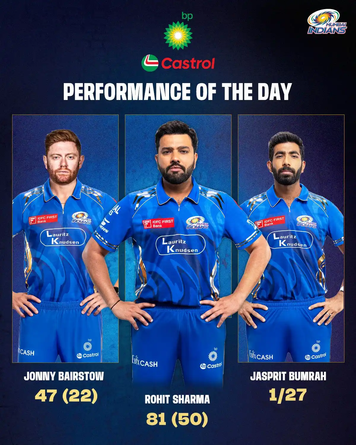 Image from Mumbai Indians: Big games call for big performances from big players 🔥 We move ahead...