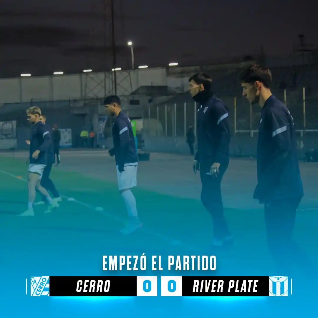 Image from Club Atlético Cerro: Empezó el partido <a class="text-blue-500 hover:underline cursor-poi...