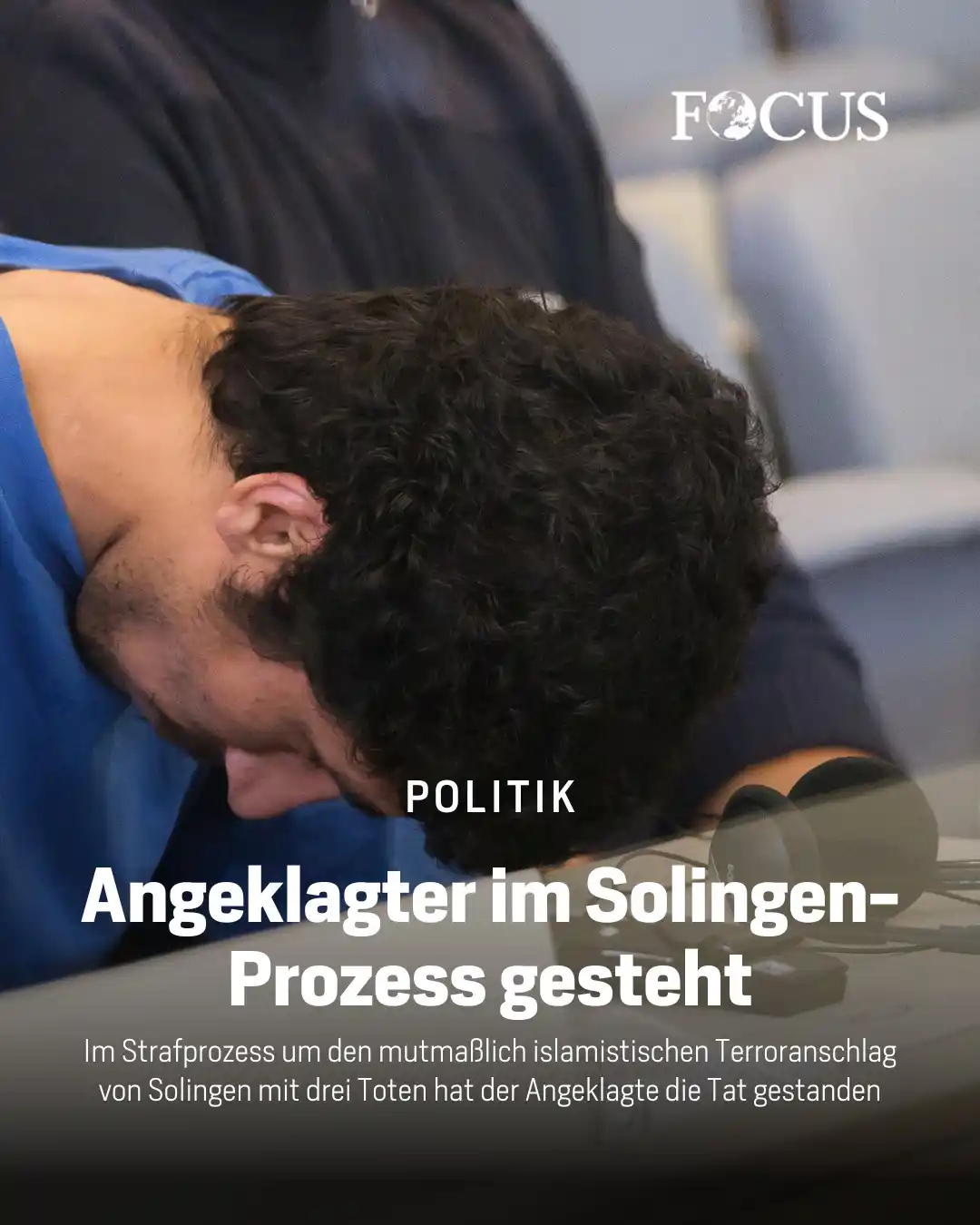 Image from FOCUS Magazin: In einer Erklärung, die seine Verteidiger für ihn abgaben, räumte der ...