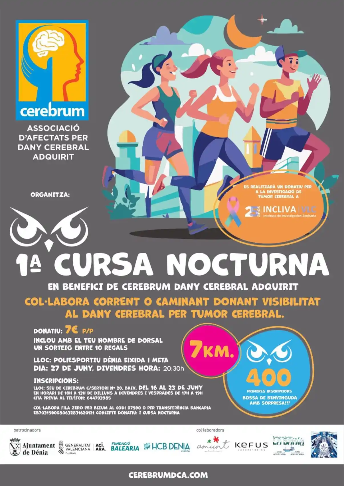 Image from Esports Dénia: 🏃♀️🌙 1a CURSA NOCTURNA SOLIDÀRIA a <a class="text-blue-500 hover:un...
