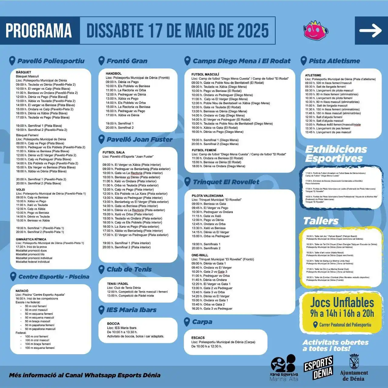 Image from Esports Dénia: 🙌 Comença la segona jornada dels <a class="text-blue-500 hover:underl...