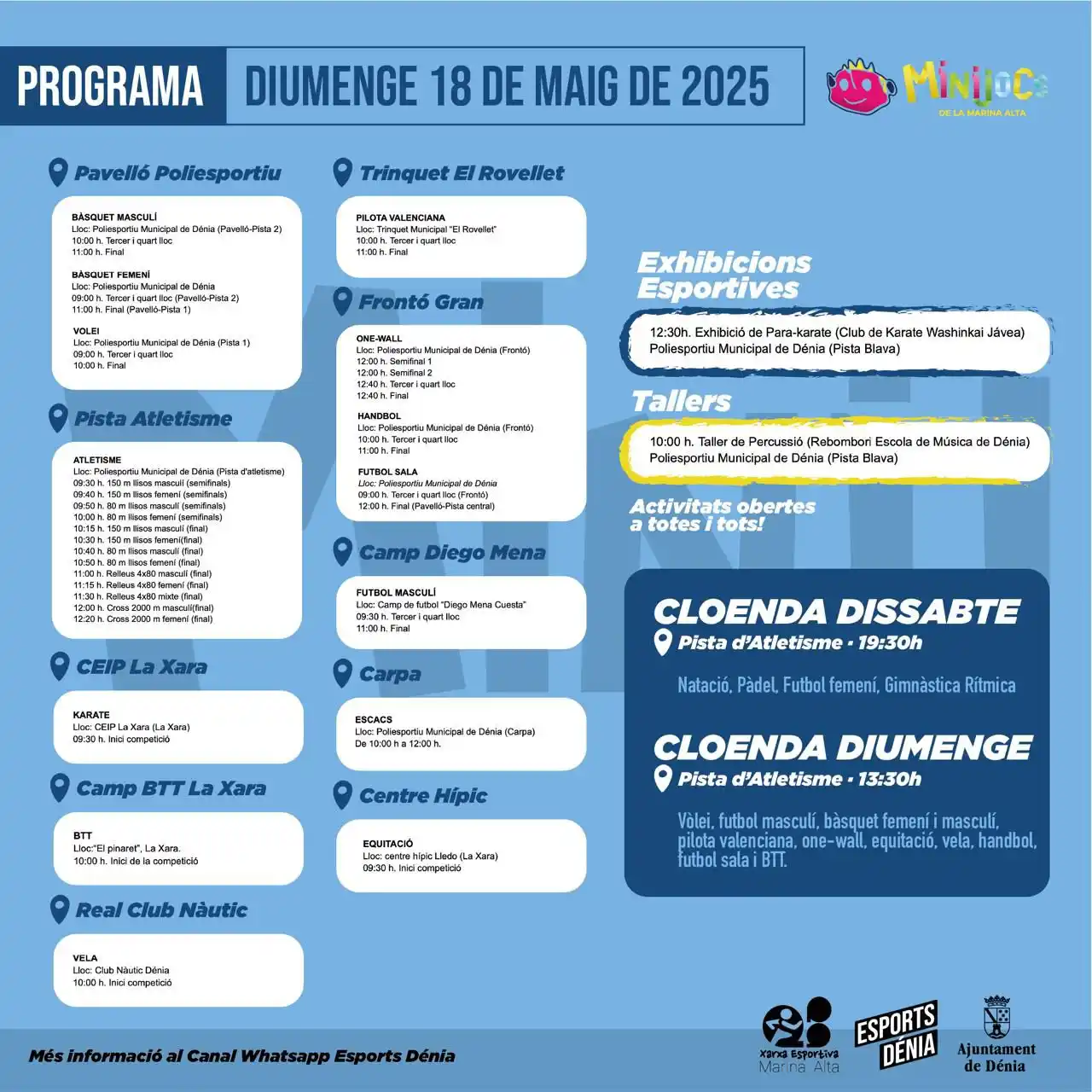Image from Esports Dénia: 🙌 Comença la tercera jornada dels <a class="text-blue-500 hover:under...