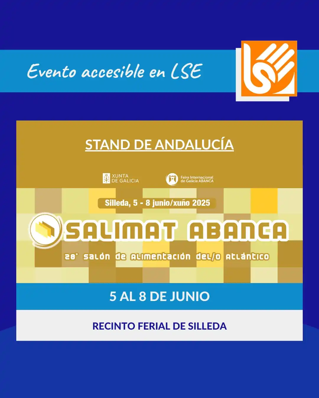 Image from FAXPG Federación de Asociacións Persoas Xordas de Galicia: 🧑🍳 Esta semana tendrá lugar en Silleda el Salón de Alimentación Atl...
