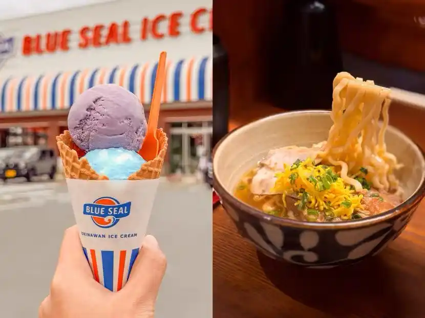 Image from CNA: Heading to Okinawa soon? 🇯🇵 From Blue Seal ice cream to the region’...