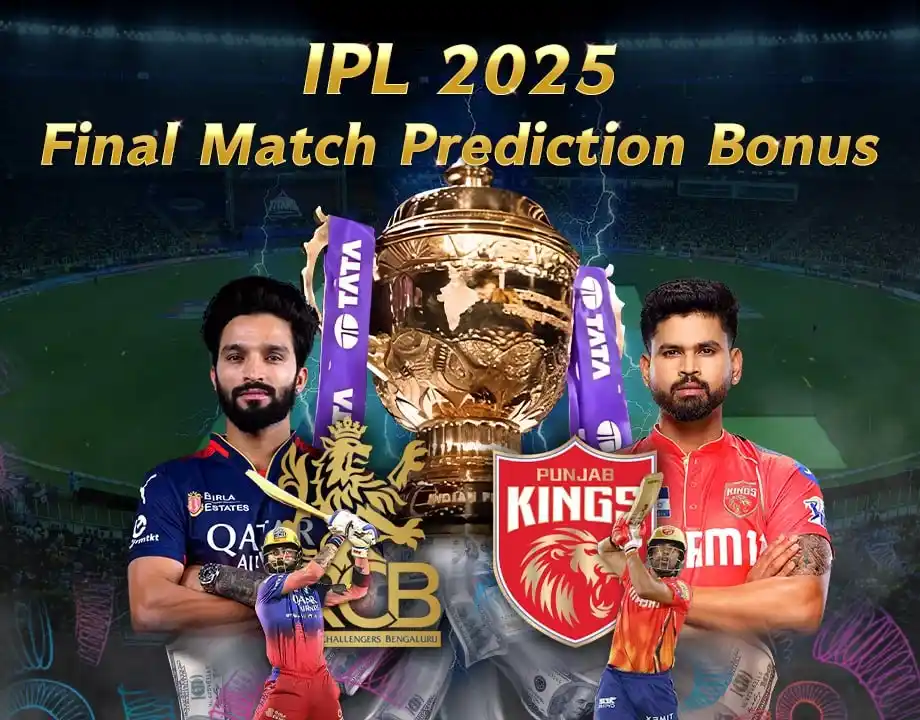Image from IPLwin Official Channel: 🏆 IPL 2025 Finals – Today's the Big Day! 🔥 *RCB vs PBKS* – The Ulti...