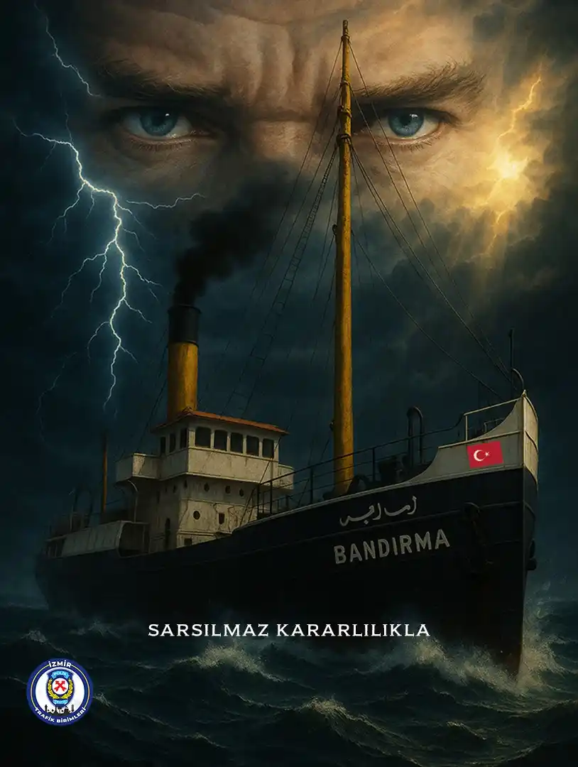 Image from İzmir Emniyet Müdürlüğü Trafik Birimleri: *19 Mayıs Atatürk'ü Anma, Gençlik ve Spor Bayramı Kutlu Olsun!* 🇹🇷...