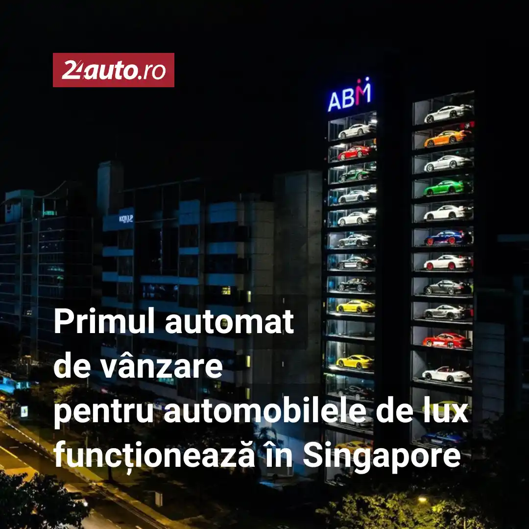 Image from 24auto.ro: Distribuitorul automat de mașini este de dimensiunile unei clădiri cu ...