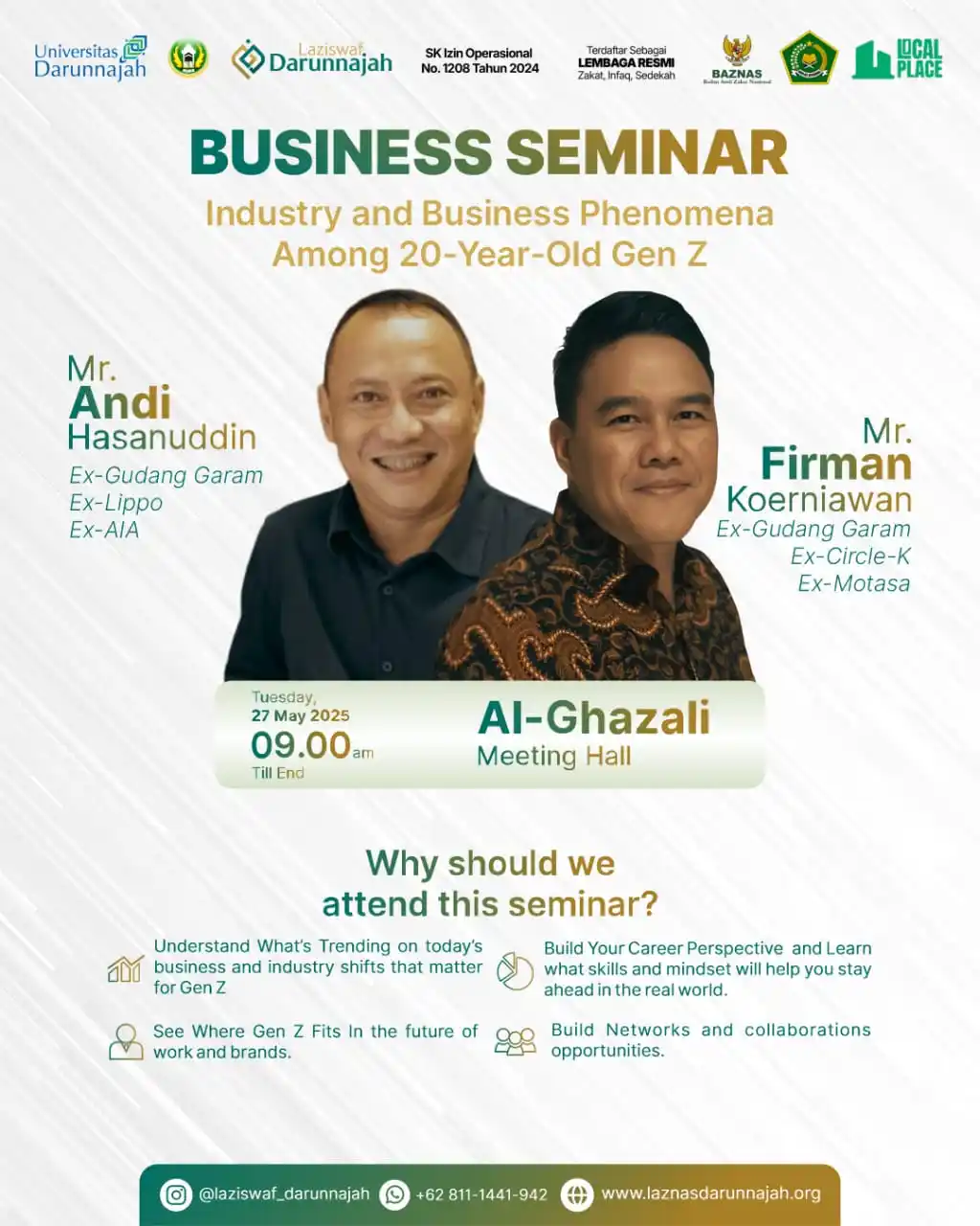 Image from Universitas Darunnajah: Unlock the Future of Business with Gen Z! 🚀 Join us at the Business ...