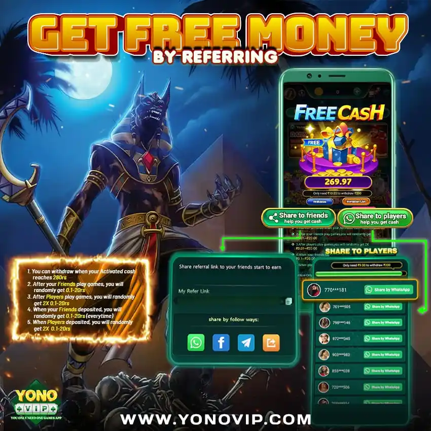 Image from Yono VIP Official: YONOVIP.COM FREE CASH Only 3 steps are all you need to precipitate f...