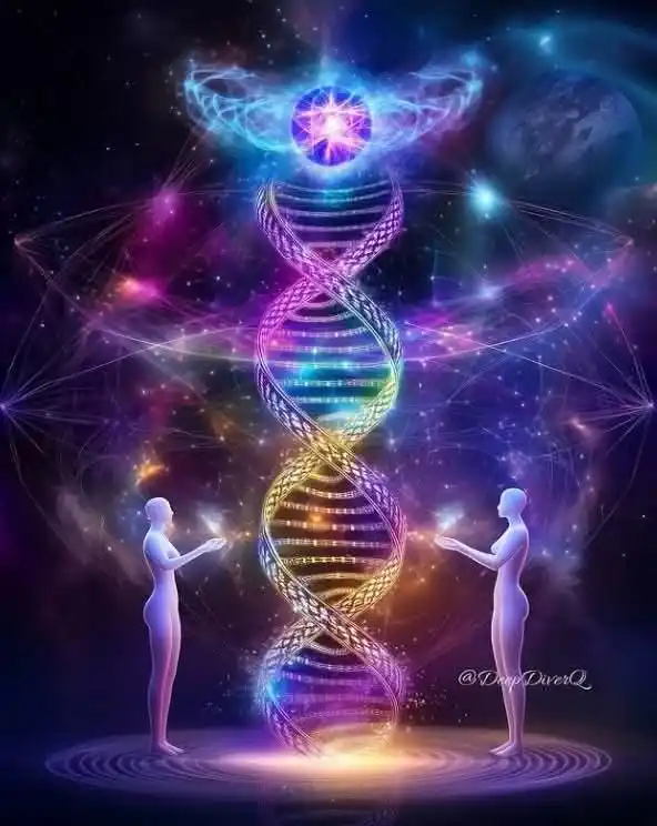 Image from Positiva Vibração: Amados, À medida que continuamos transcendendo os níveis tridimension...