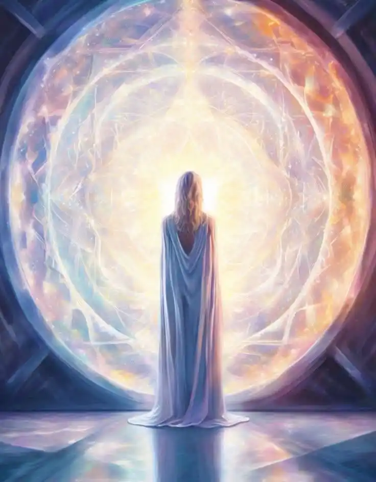 Image from Positiva Vibração: Amados, Estamos gradualmente transcendendo os reinos tridimensionais,...