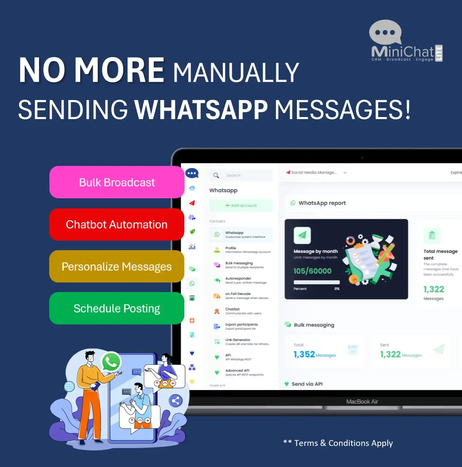 Image from SME Bosses Connect 🇸🇬: 🎉 *Celebrate SG60 with MiniChat Lite! 🎉* 📲 No More Manually Sendin...