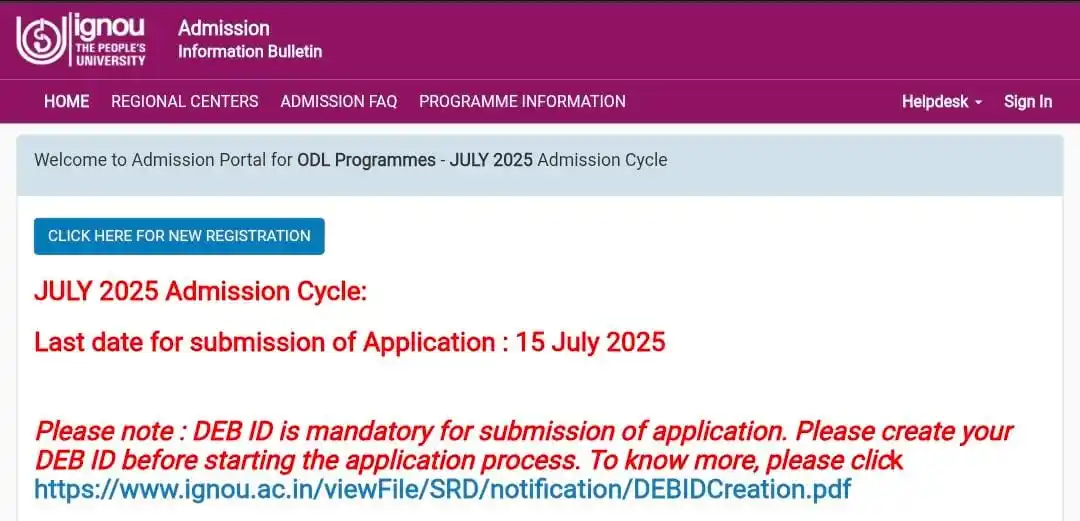 IGNOU XPERT post