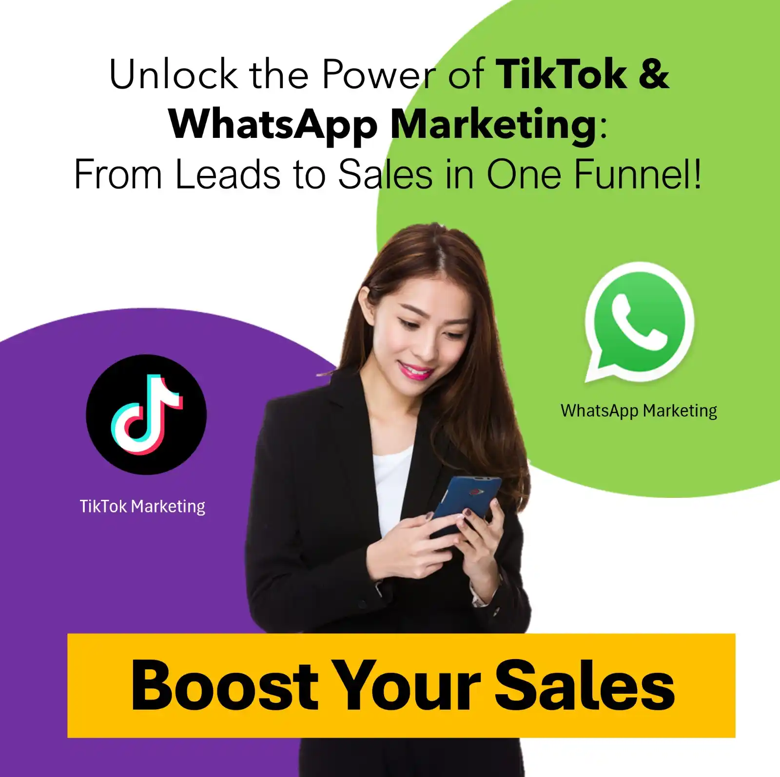 Image from SME Marketing SME Bosses Connect 🇸🇬: *From Leads to Sales in ONE Funnel!* Ready to turn your TikTok conten...