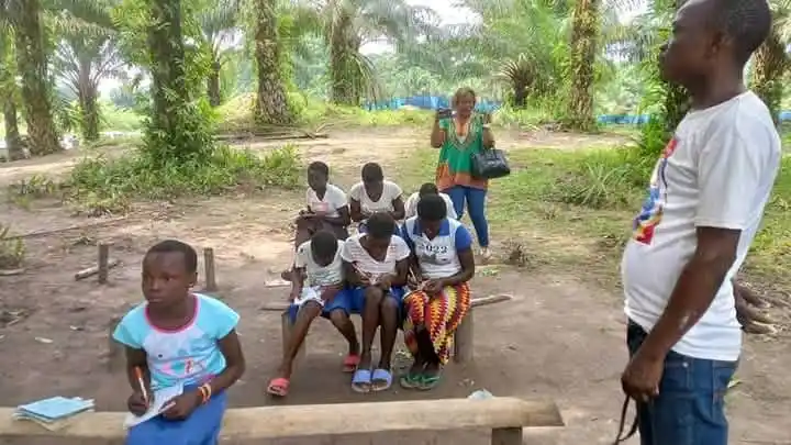 Image from Reality 24: Kasaï-Oriental : les élèves de l’Institut Kalenda Mudishi à Mbuji-Mayi...