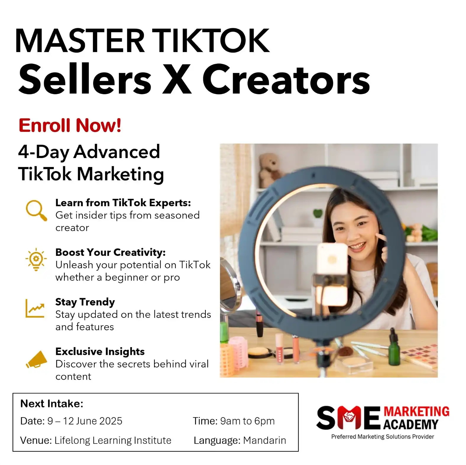 Image from SME Bosses Connect 🇸🇬: *MASTER TIKTOK & GENERATE EXTRA INCOME!*   Grab Your Seat Now >  https...