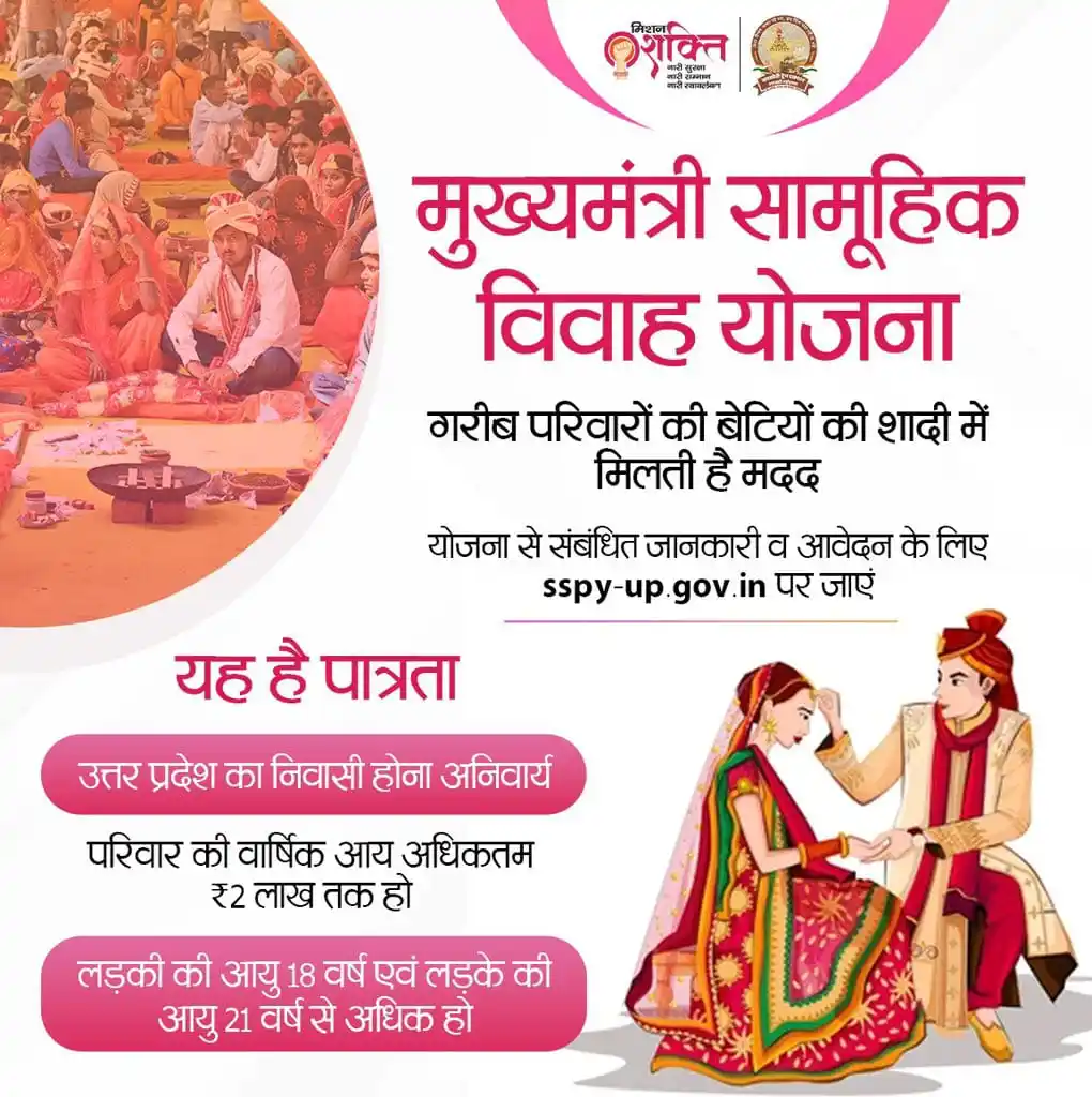 Image from INDIANEWSEXPRESS: निर्धन परिवारों की बेटियों की शादी के लिए ‘मुख्यमंत्री सामूहिक विवाह य...