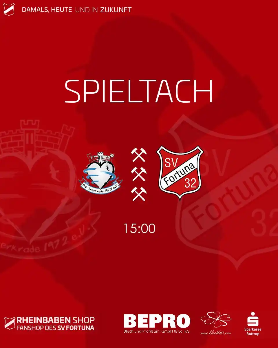 Image from SV Fortuna Bottrop 1932 e.V.: ⚒️ Noch einmal 90 Minuten Leidenschaft, Wille und Zusammenhalt! Gemein...