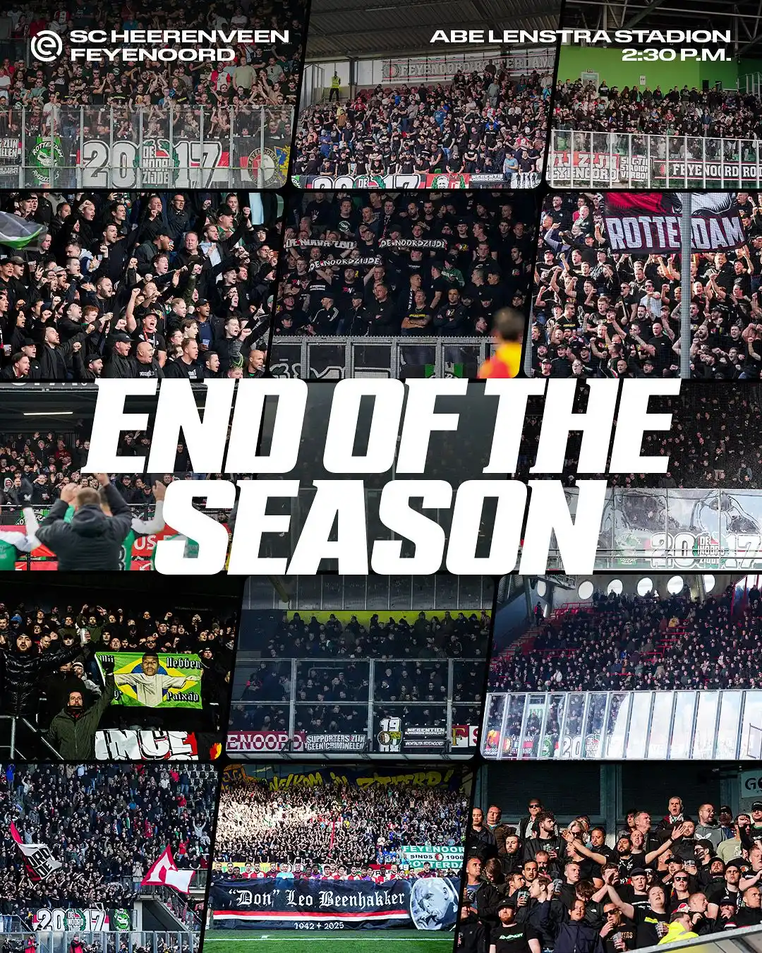 Image from Feyenoord Rotterdam: One more awayday ♥️...