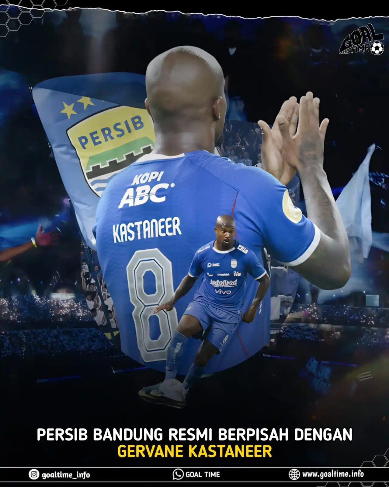Image from GOAL TIME: Persib Bandung resmi mengumumkan perpisahan dengan pemain asing mereka...