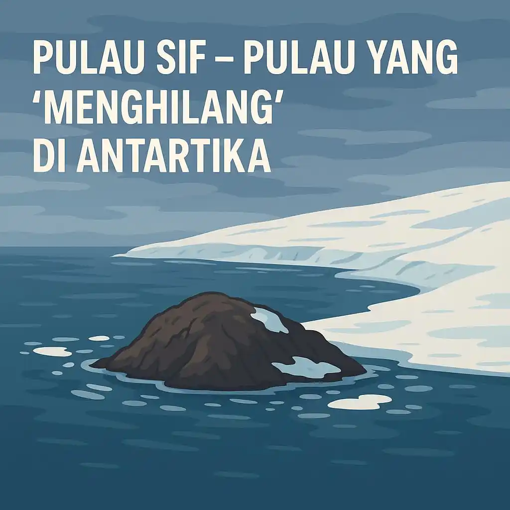 Image from Meme Storage X LUNA MAYA: *Pulau Yang Menghilang Di Antartika ๐ง๐ค* โโโโโโโโโโโโโโโโโโโโ *Apa i...
