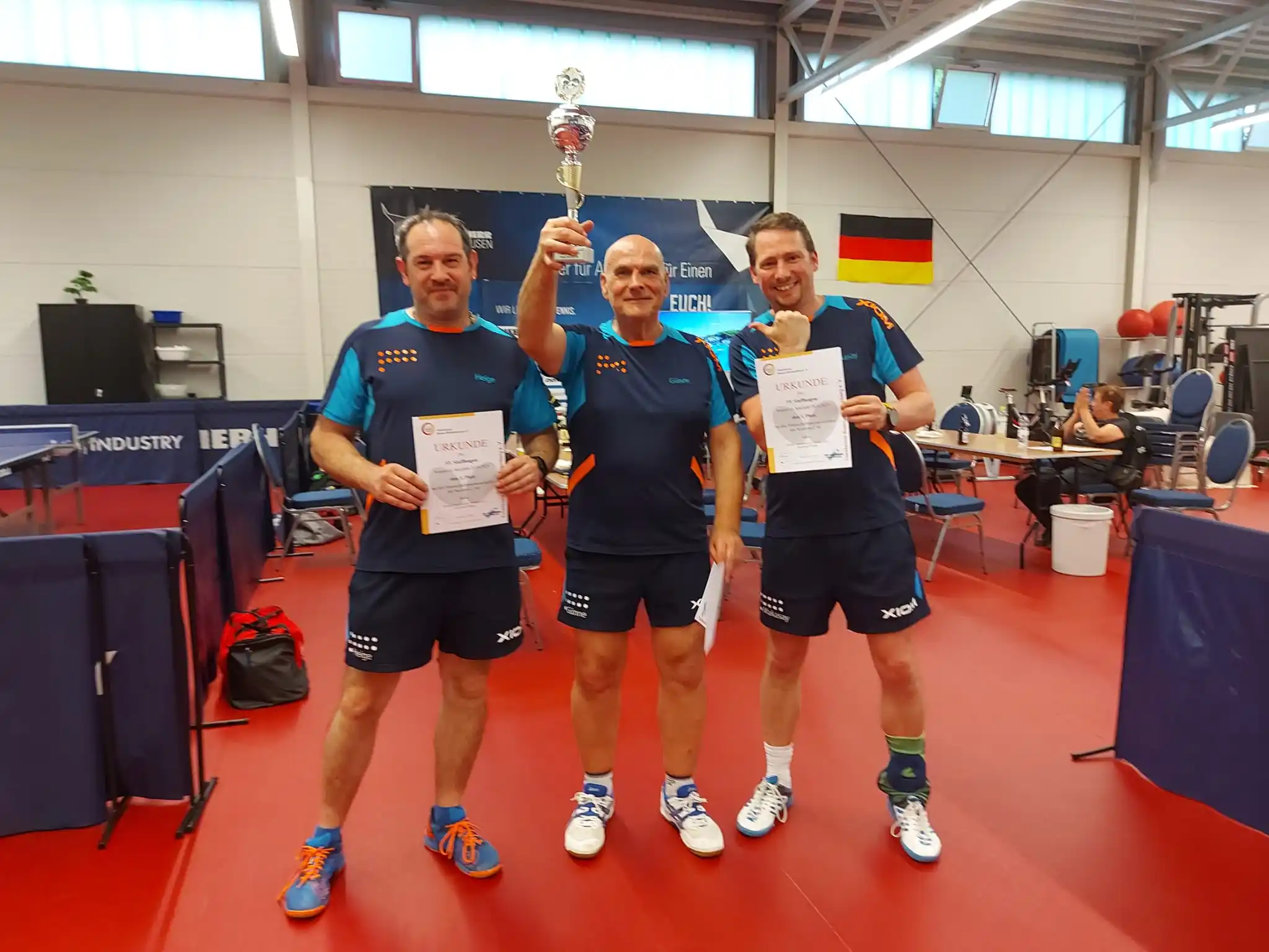 Image from SV Stafflangen Tischtennis 🏓: 🏓 *Seniorenmeisterschaft Ü40, Bezirk Donau* Gestern konnten unsere d...