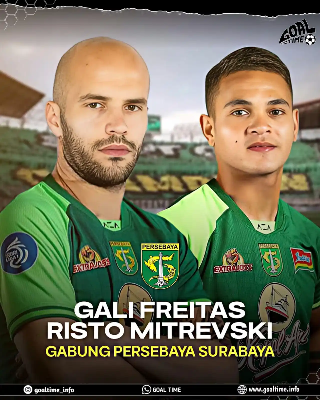 Image from GOAL TIME: Setelah umumkan Pelatih baru, Persebaya juga perkenalkan pemain baru u...