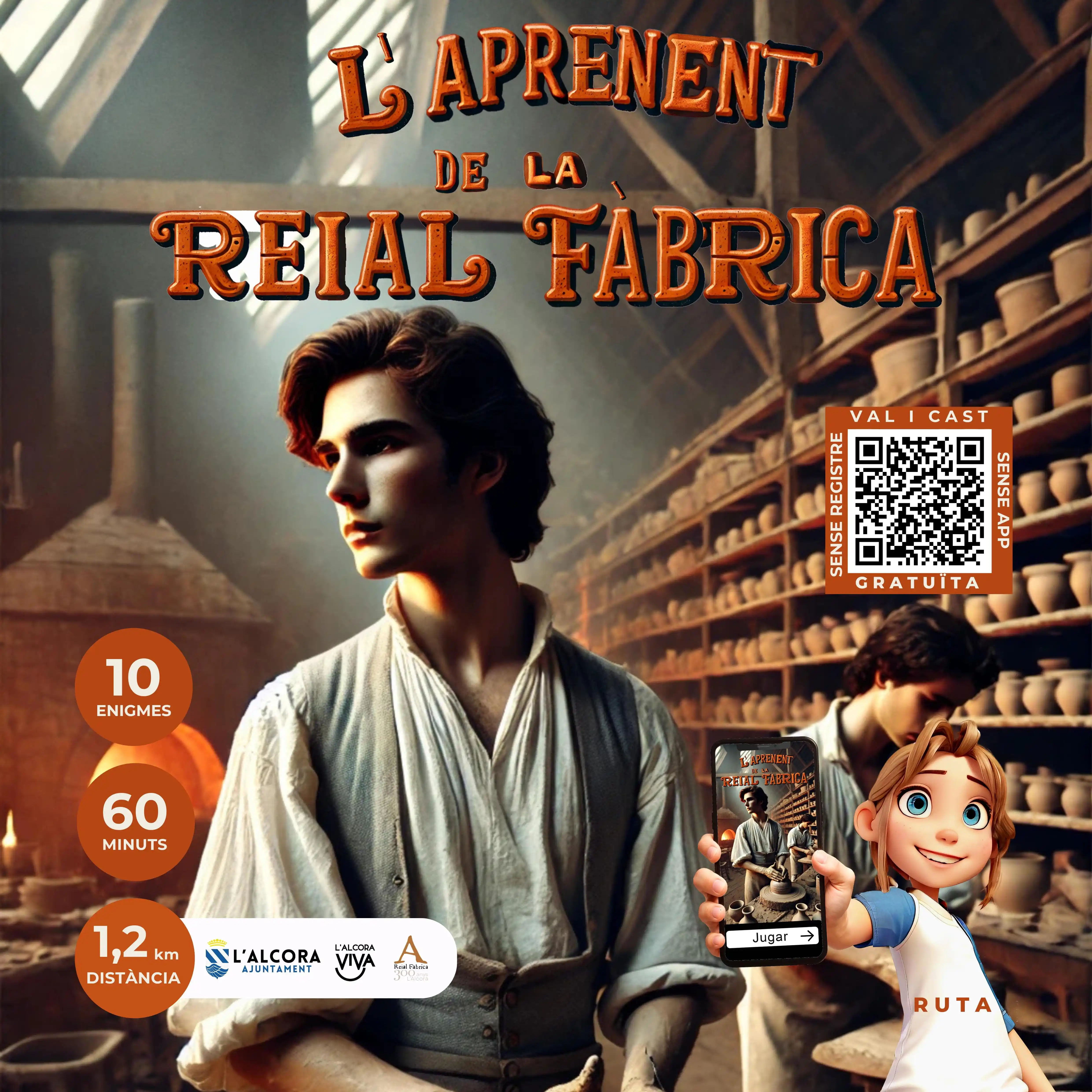 Image from Ajuntament de l’Alcora: 🎯 T’atreveixes amb la gimcana digital “ *L’aprenent de la Reial Fà bri...