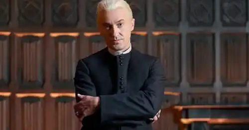 Image from LaScimmiaPensa: Tom Felton torna a essere Draco Malfoy ne La Maledizione dell’Erede a ...
