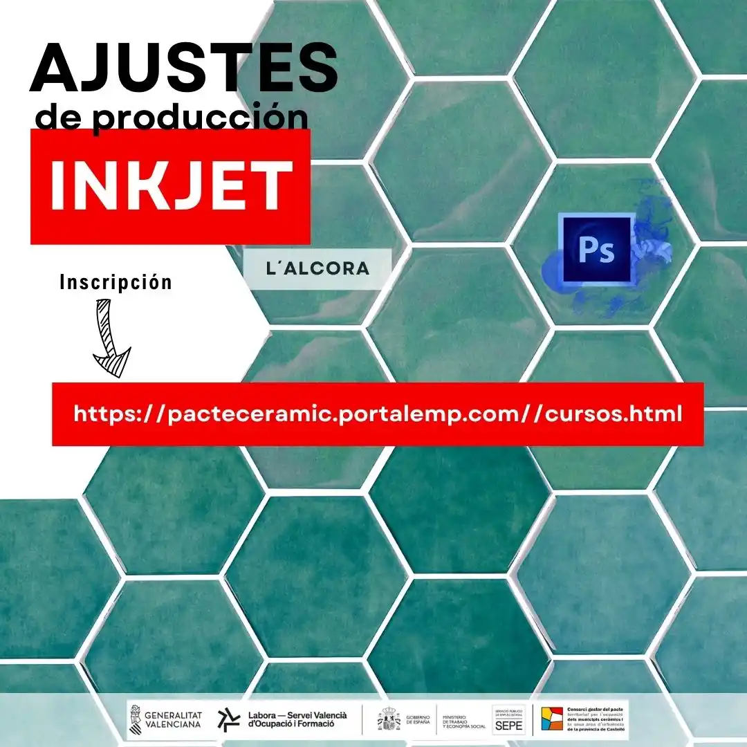 Image from Ajuntament de l’Alcora: Únete a este curso gratuito y presencial del *Pacto Cerámico* donde ap...
