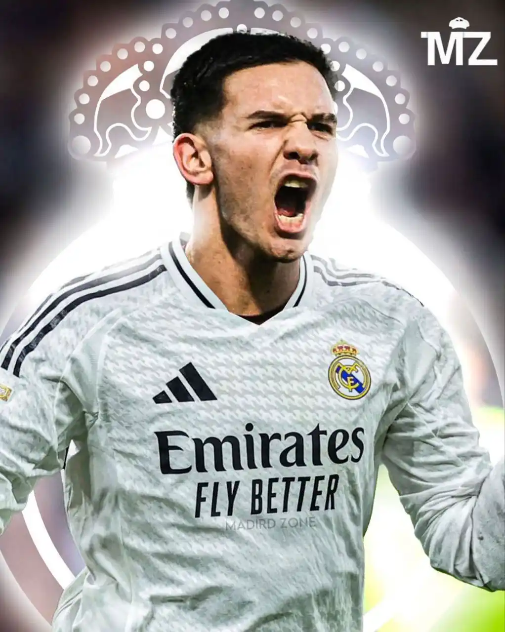 Image from Real Madrid CF ™: Xabi Alonso has contacted Franco Mastantuono in the last hours, and to...