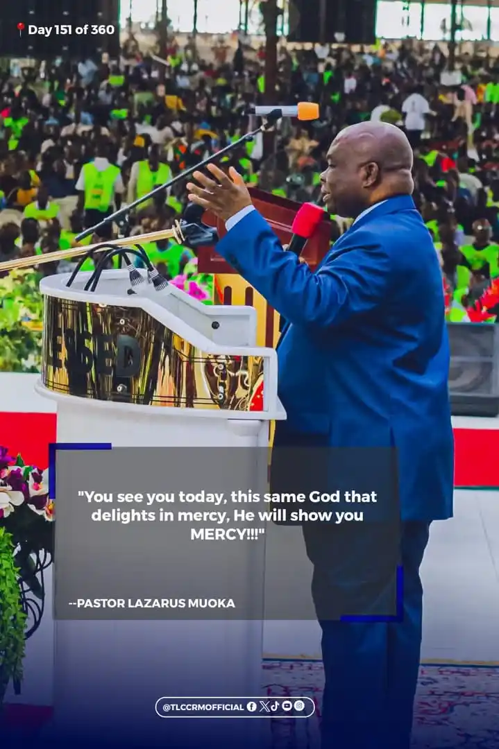 Image from The Lord's Chosen Charismatic Revival Ministries: "You see you today, this same God that delights in mercy, He will show...