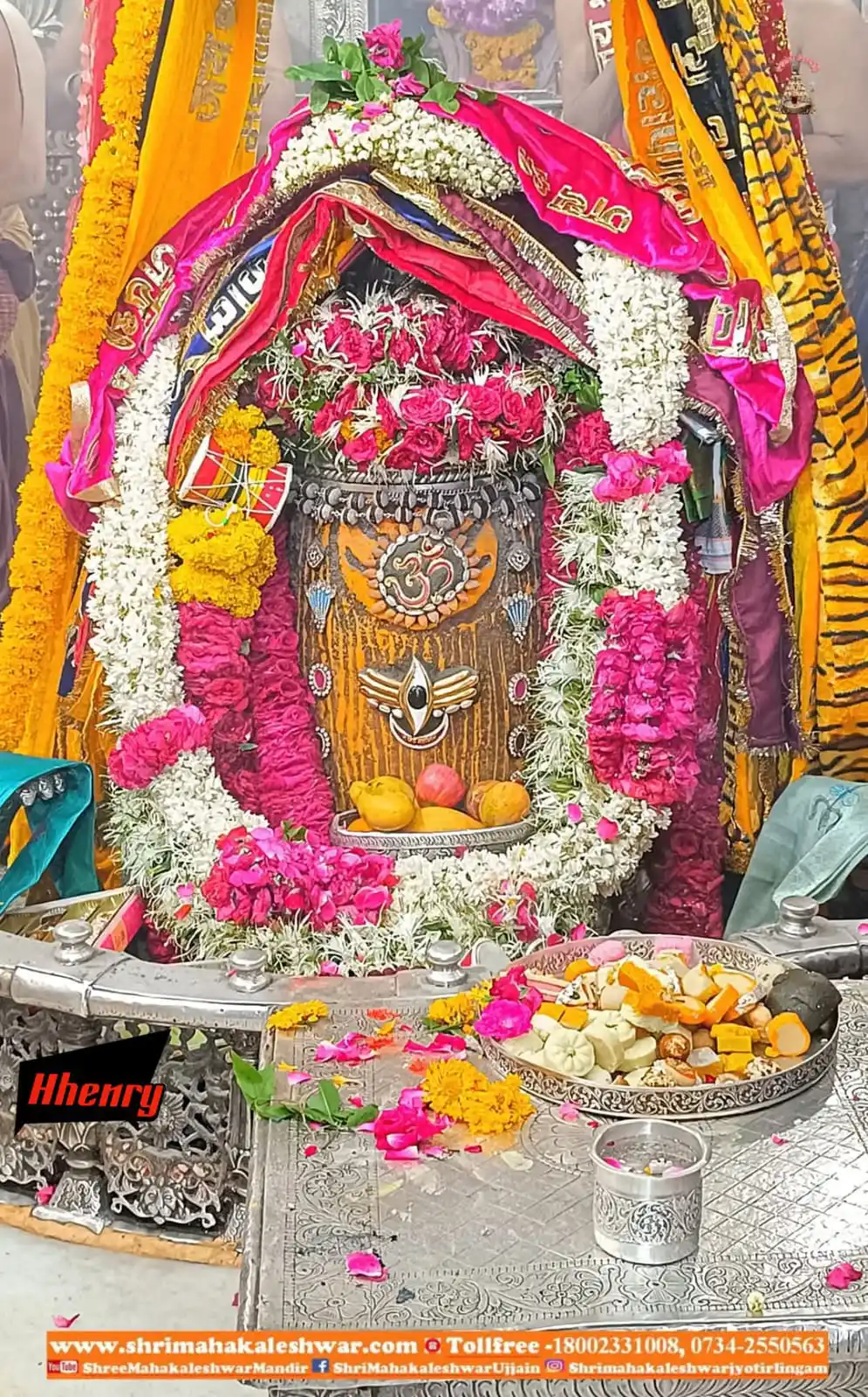 Image from Hhenry: *_🙏🏻🙏🏻🌹 24-05-2025आज के भस्म आरती श्रृंगार दर्शन 12 ज्योतिर्लिंग ...