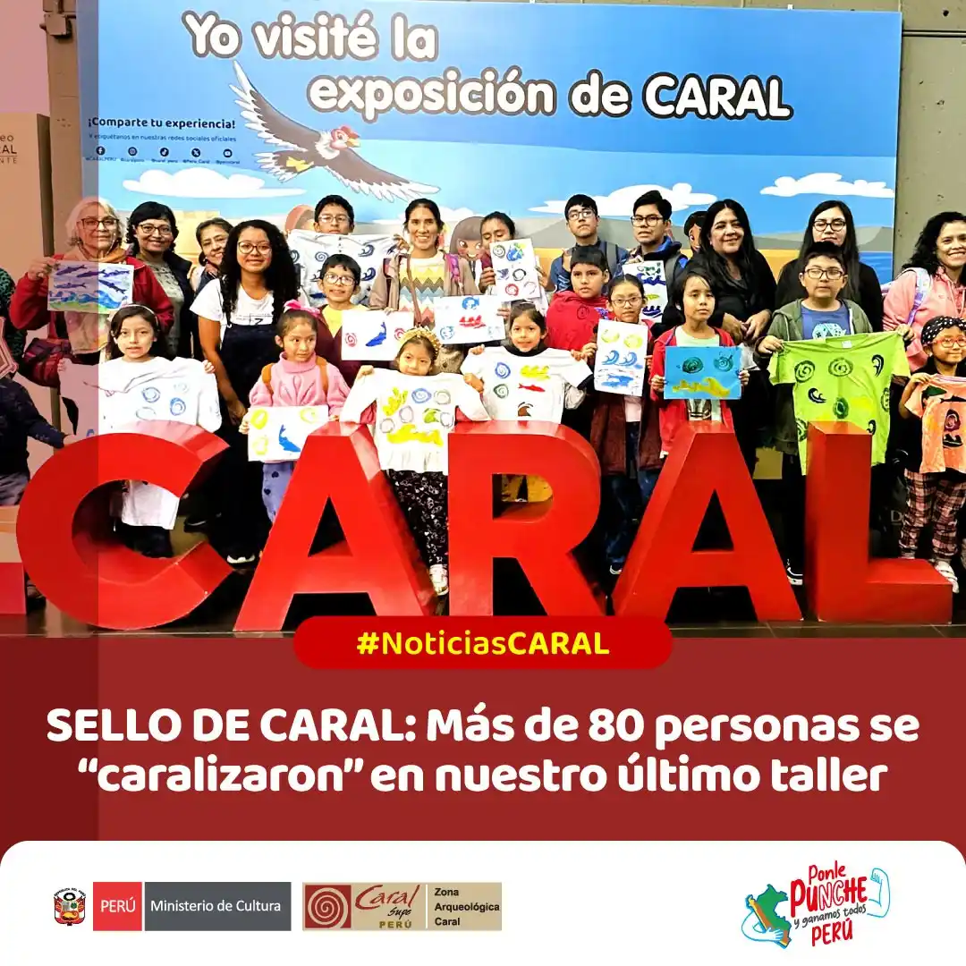Image from Zona Arqueológica Caral: A sala llena. El viernes, 23 de mayo, realizamos nuestro taller titula...