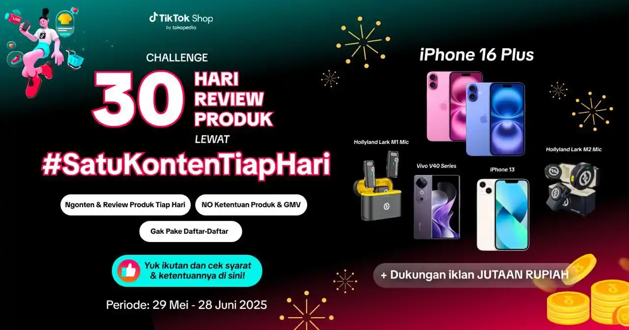 Image from Informasi Pusat Afiliasi Tiktok Shop by Tokopedia ✨🥰: Challenge Brutal Ngonten <a class="text-blue-500 hover:underline curso...