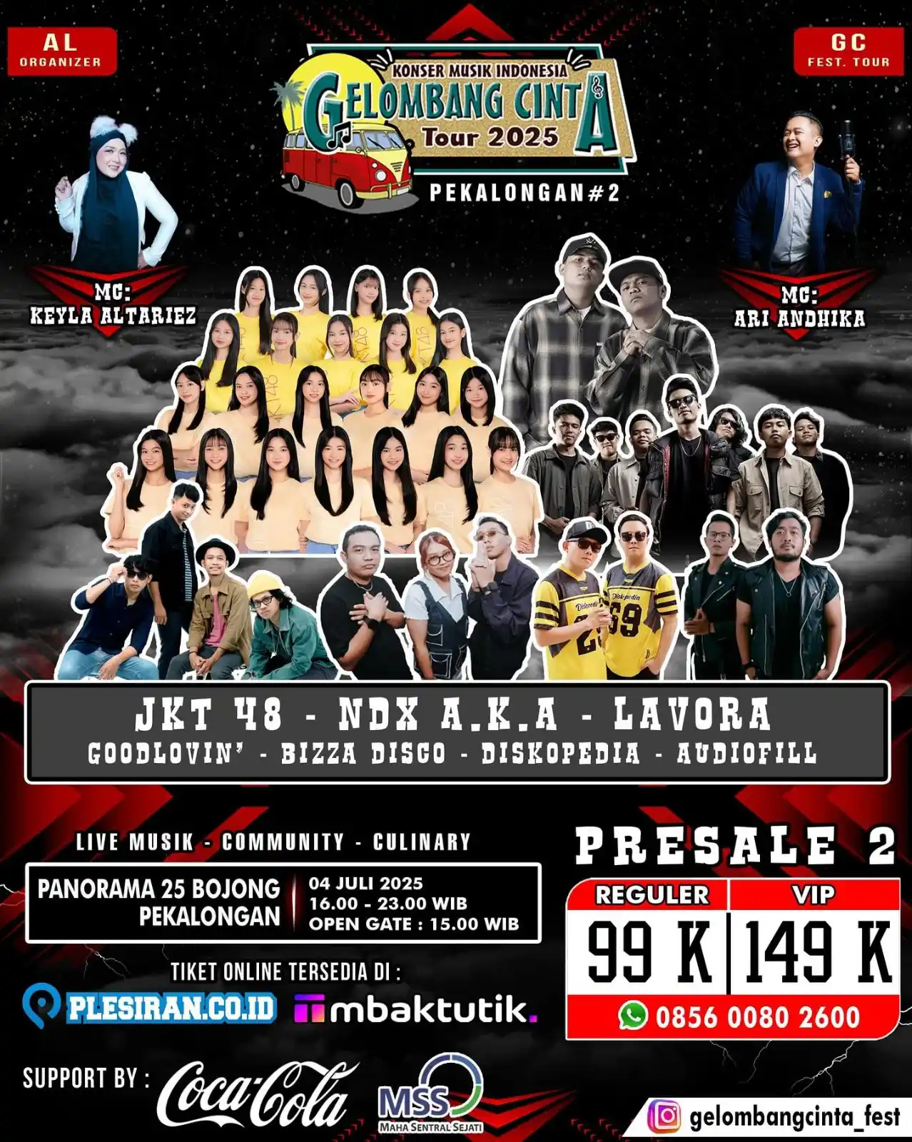 Image from JKT48 | SEPUTAR JEKETIAN OFFICIAL: 🌊🎤 GELOMBANG CINTA TOUR 2025 - PEKALONGAN <a class="text-blue-500 ho...