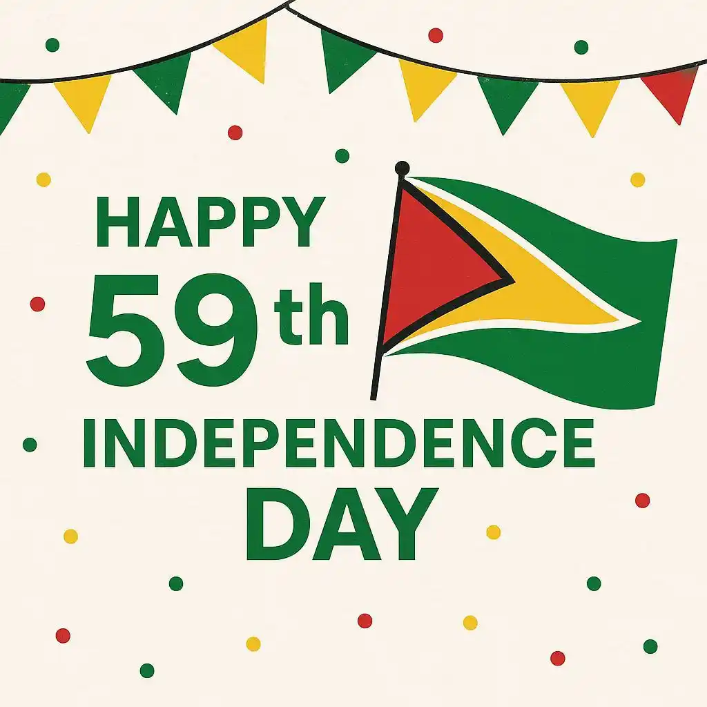 Image from I AM LADY B BLESS: Happy 59th Independence Day, Guyana! 🇬🇾  Today we celebrate our stre...