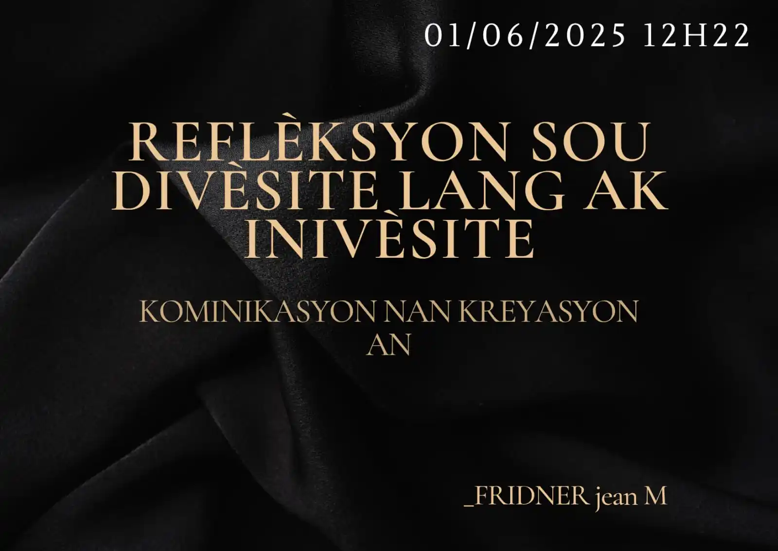 Image from KONBIT NASYONAL L.A™ { F. V.LD {🌍🇭🇹}: *_Kesyon_:* *"Poukisa lèzòm gen diferan lang, tandiske bèt, zwazo, ak...