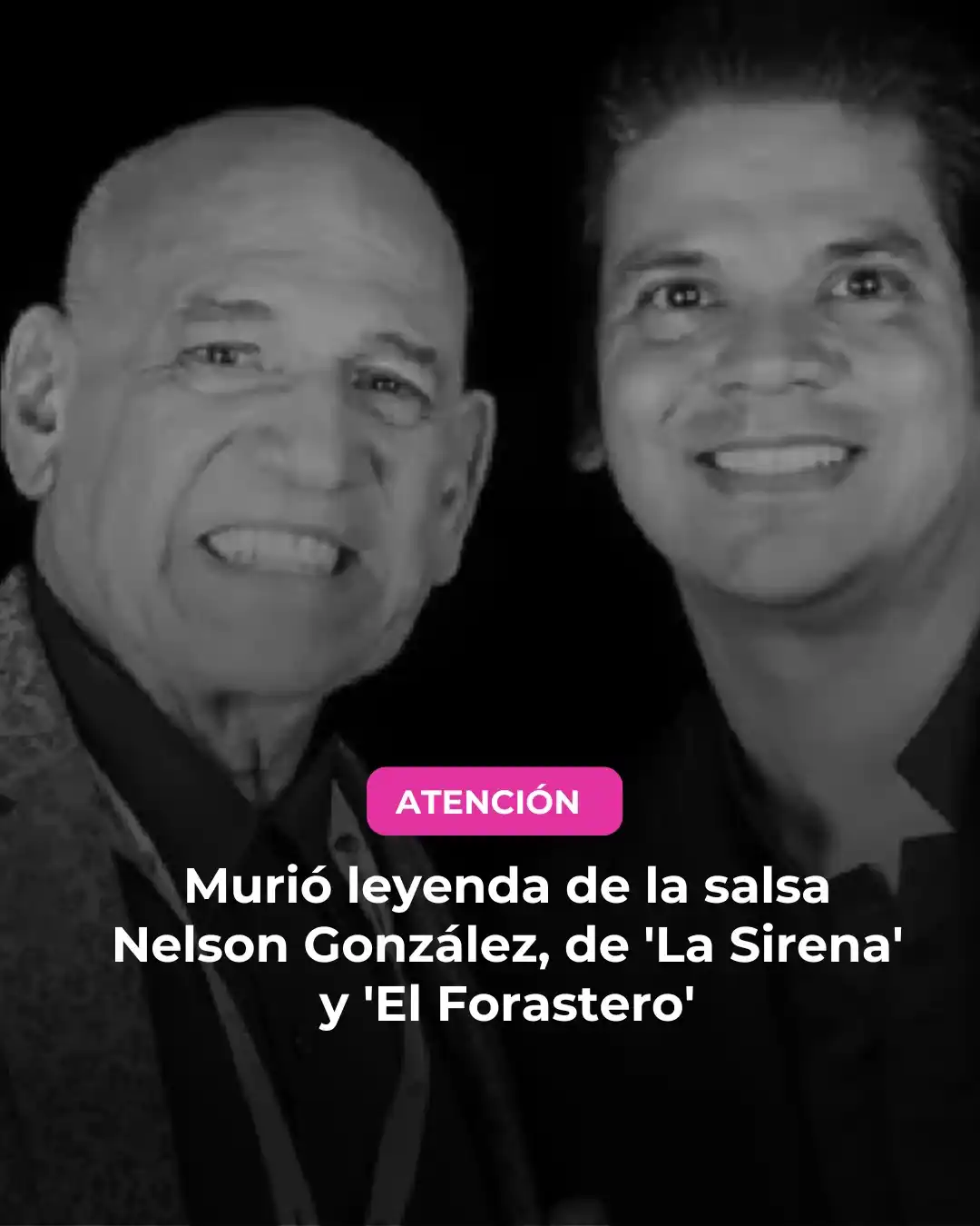 Image from Caracol Televisión: 🕊️ Se apagó una estrella de la salsa... Murió Nelson González, fundad...