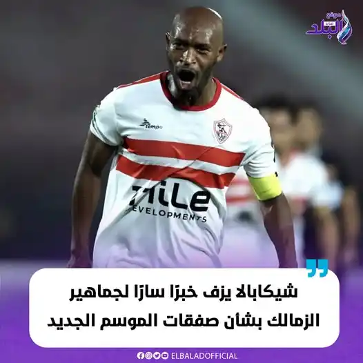 Image from صدى البلد: شيكابالا يزف خبرًا سارًا لجماهير الزمالك بشأن صفقات الموسم الجديد التف...
