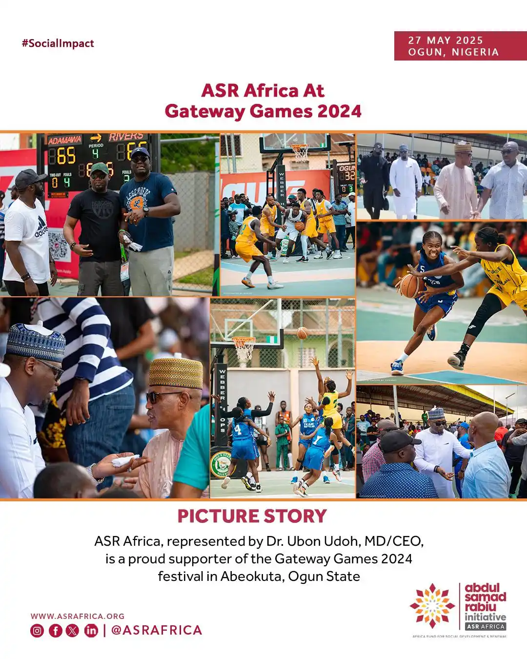 Image from BUA Group Updates: Sports and games are a crucial part of our social development interven...