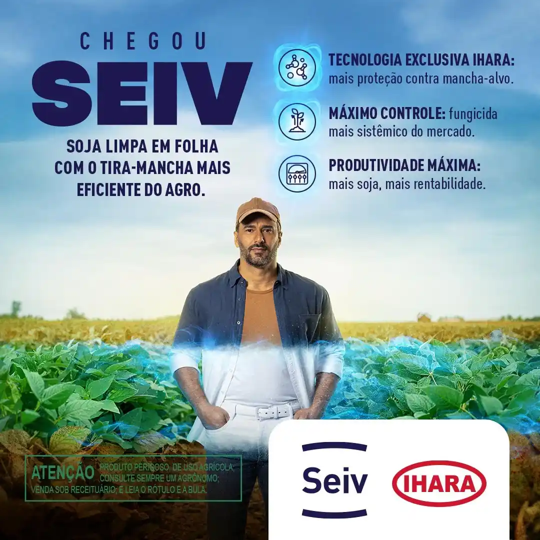 Image from Portal Agrolink: *Tem mancha-alvo por aí?* Chegou SEIV, o tira-manchas mais eficient...