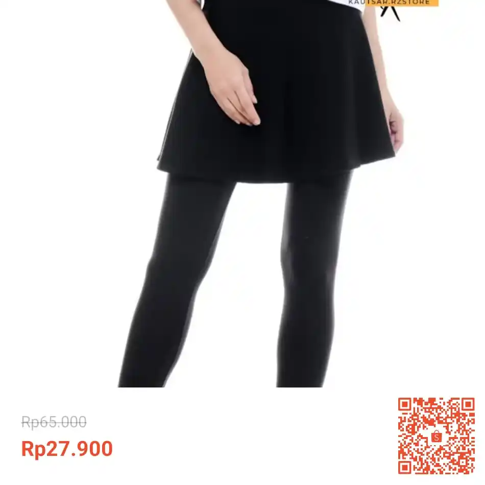 Image from Info Garapan Promo Indomaret Alfamart Racun Shopee Lazada Tokopedia Blibli Tiktok Superin Gojek Grab: Temukan Legging Rok Olahraga Wanita Skirt Sport Jogging Renang Sepeda ...