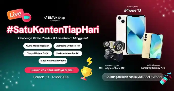 Image from Informasi Pusat Afiliasi Tiktok Shop by Tokopedia ✨🥰: 🏆 Undangan Challenge <a class="text-blue-500 hover:underline cursor-p...