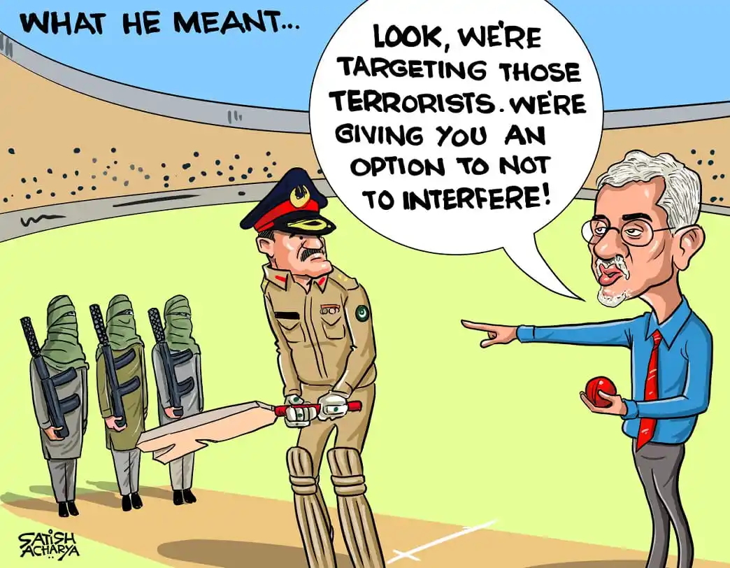 Image from Cartoonist Satish Acharya: What he meant! <a class="text-blue-500 hover:underline cursor-pointer"...
