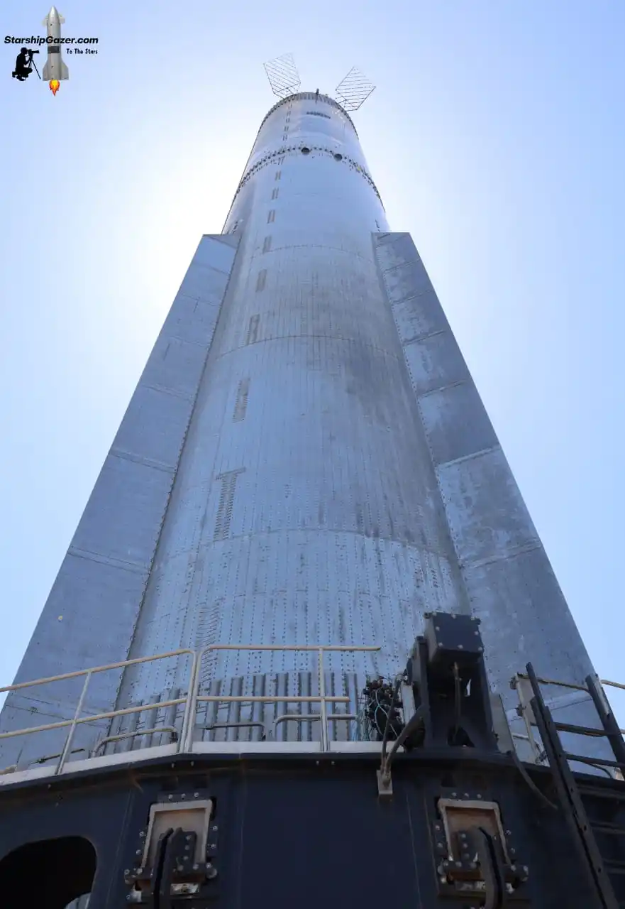 Image from Starship News | Por Arion Science: A SpaceX ressaltou a reutilização do Superheavy Booster 14, citando qu...