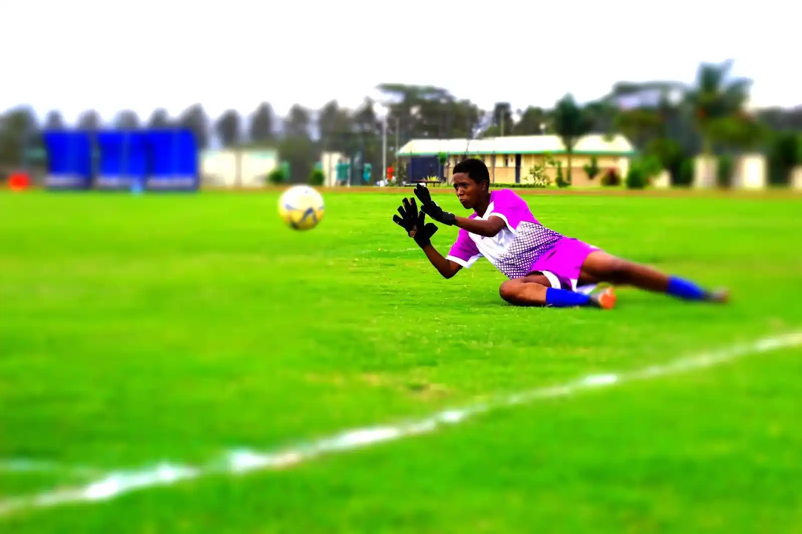 Image from THIKA STARLETS FOOTBALL CLUB: Being a 🧤keeper isn’t about saving every shot ,it’s about never givin...