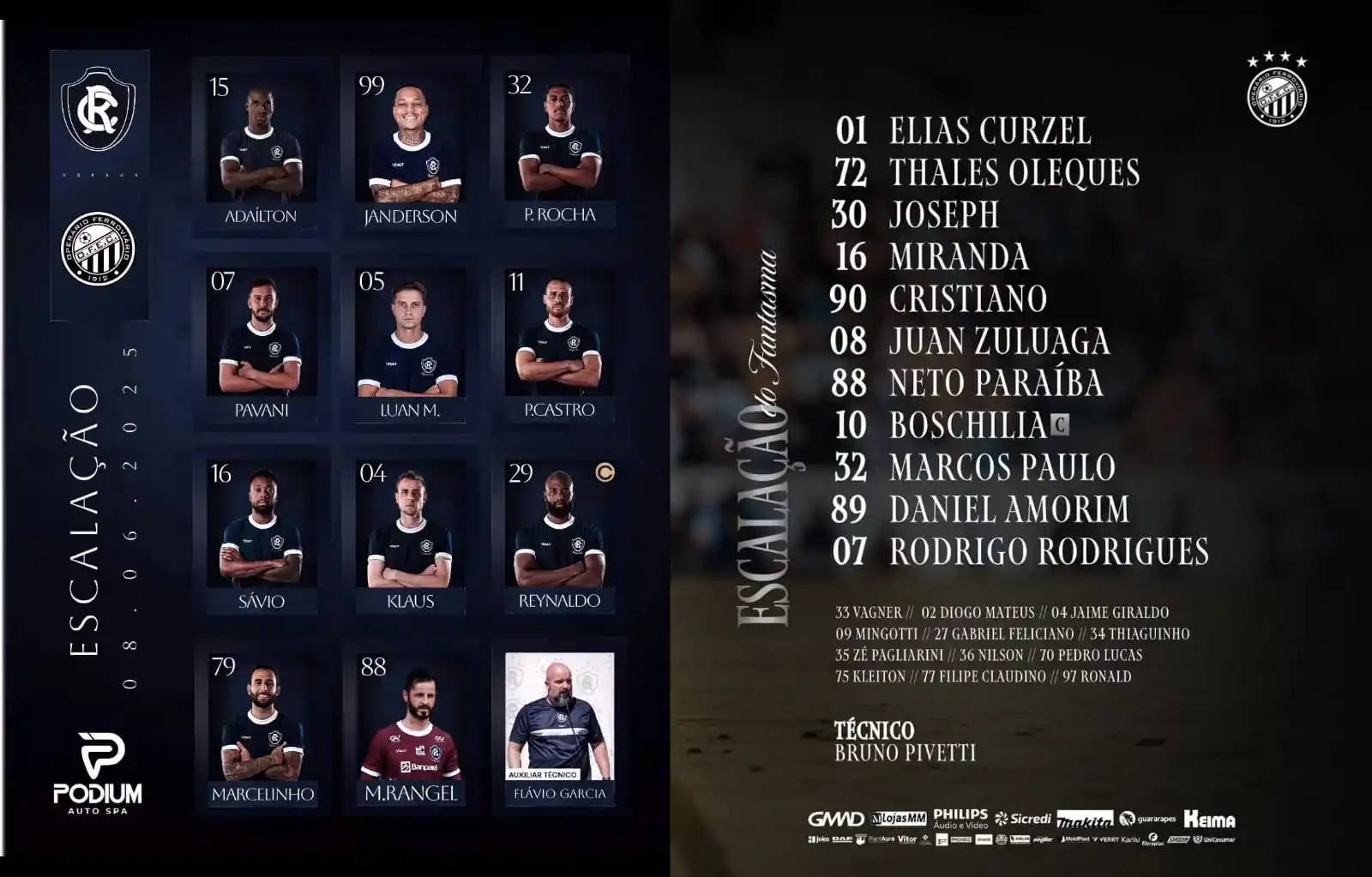 Image from DL esporte: 🇧🇷 Remo 🆚 Operário-PR 🇧🇷 🕥 19h00   📺 ESPN e Disney+ (Padrão)   ...